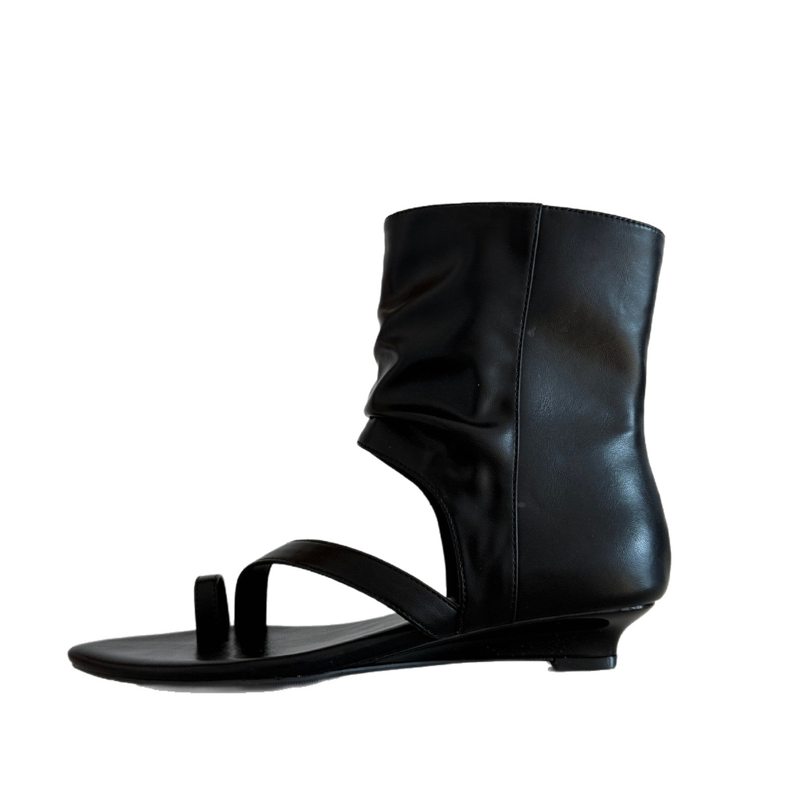 Damen Elegante Leder-Sandalen mit innovativem Design und angesagtem Schaft R&B