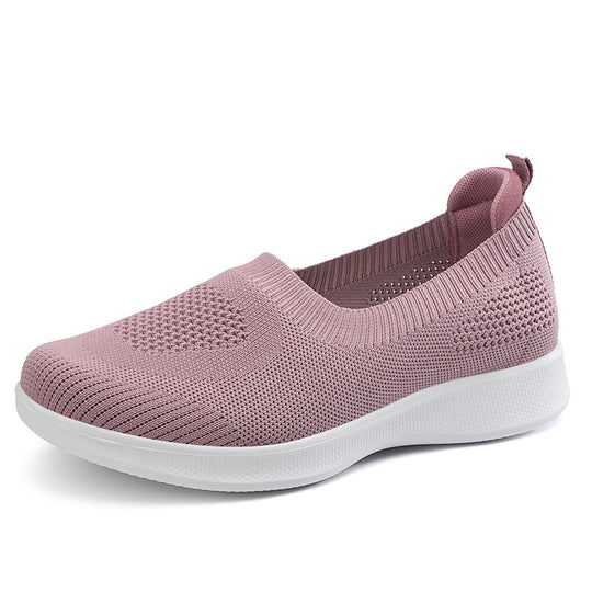 Damen nan nahtloser Slip-On Komfortschuh mit elastischem Maschenobermaterial und federleichter EVA-Laufsohle R&B