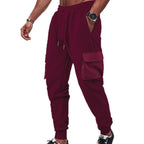 Herren Freizeit Cargo-Hose mit bequemem Schnitt und praktischen Taschen R&B