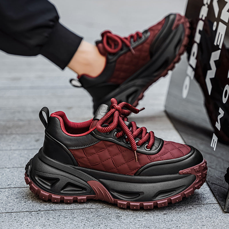 Damen Sportliche Chunky Sneakers mit dämpfender Laufsohle und strapazierfähigem Obermaterial R&B