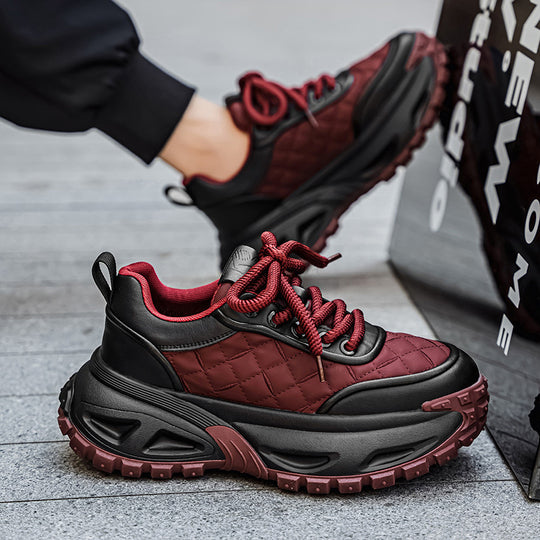 Damen Sportliche Chunky Sneakers mit dämpfender Laufsohle und strapazierfähigem Obermaterial R&B