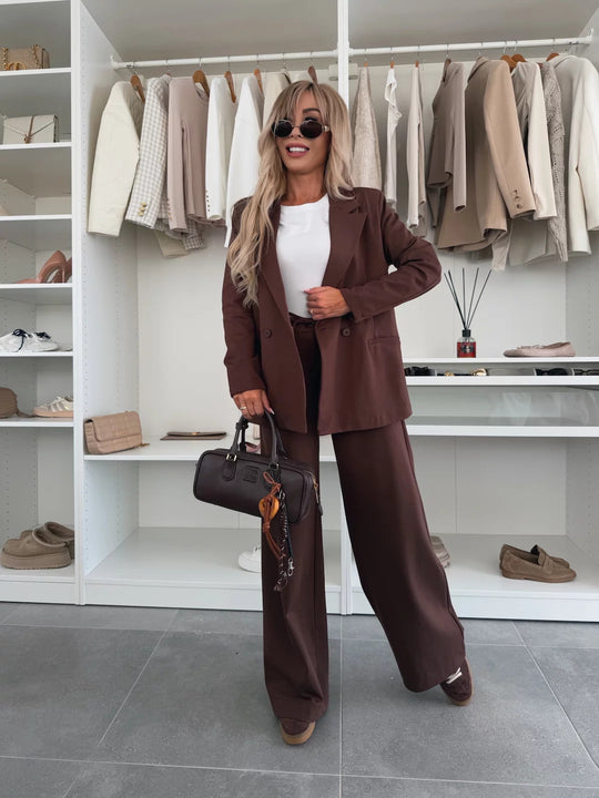 Damen Elegantes und modernes Blazer-Set R&B