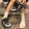 Damen Sportliche Sneakers mit robustem Sohlenprofil und gepolsterter Innensohle R&B