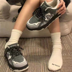 Damen Sportliche Sneakers mit robustem Sohlenprofil und gepolsterter Innensohle R&B