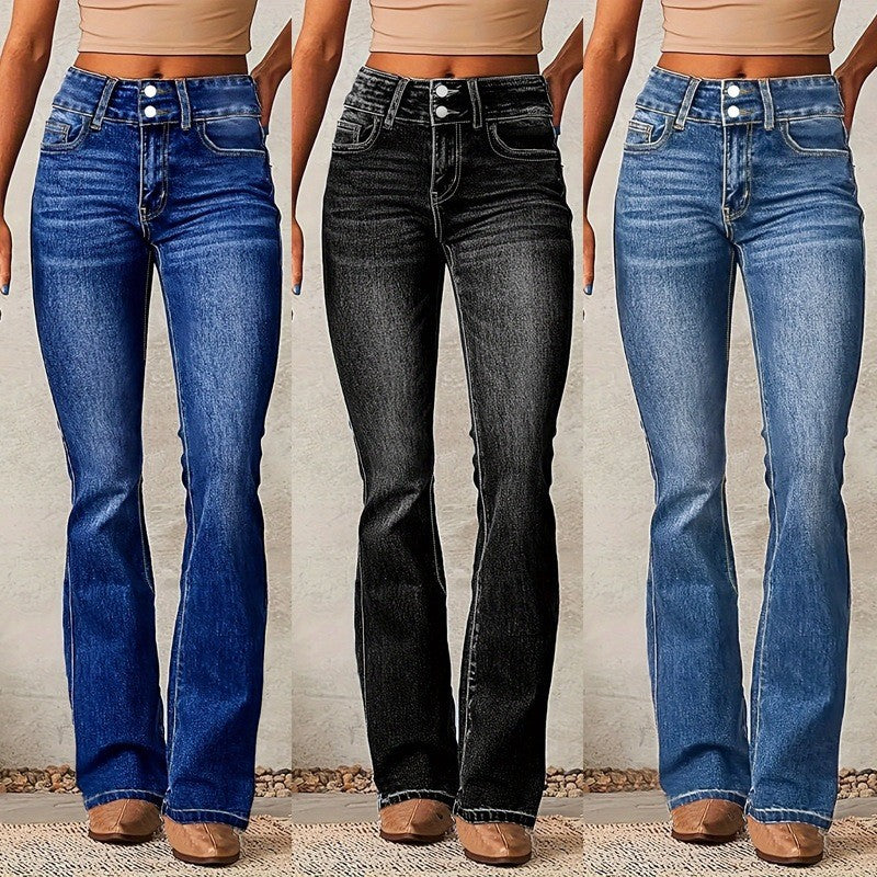 Damen Flared Jeans R&B