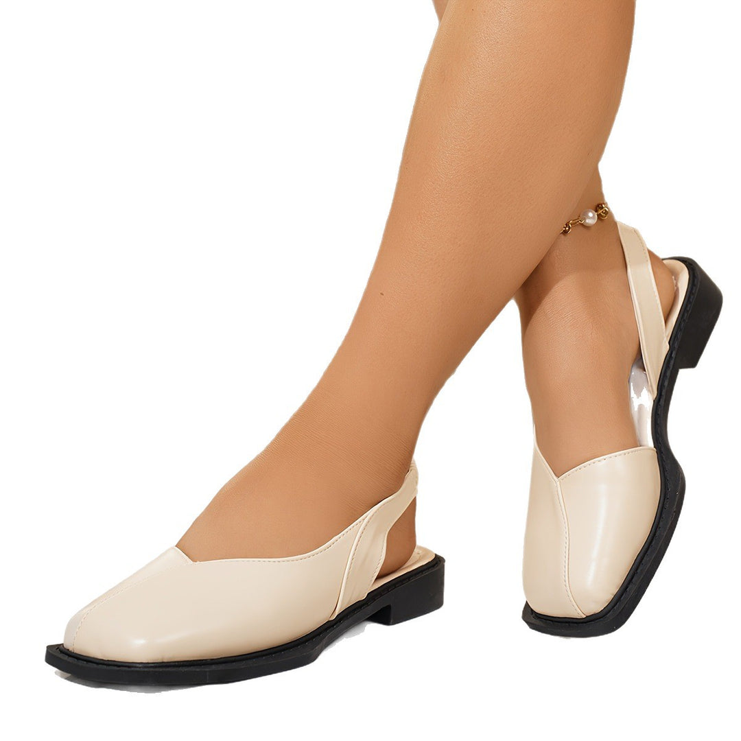 Damen modische Ballerinas mit eleganter spitz zulaufender Silhouette R&B
