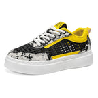 Damen Komfortable Plateau-Sneaker mit atmungsaktivem Obermaterial R&B