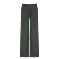 Damen weite Cargo-Hosen mit praktischen Taschen und engem Bund R&B