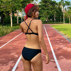Damen Triangel-Bikini mit elegantem Push-Up-Design R&B