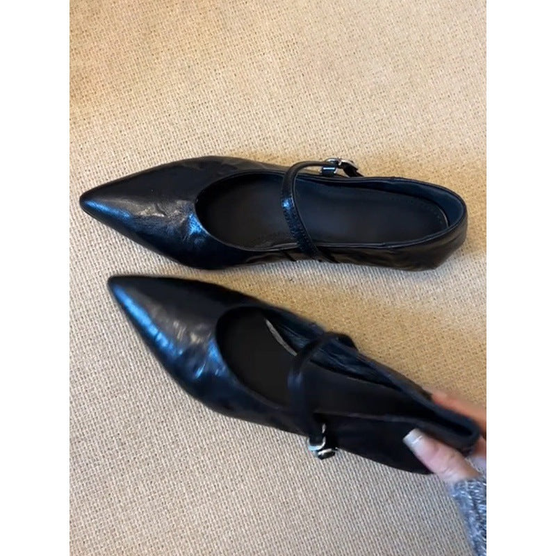 Damen Elegante und bequeme Pumps mit Riemchen