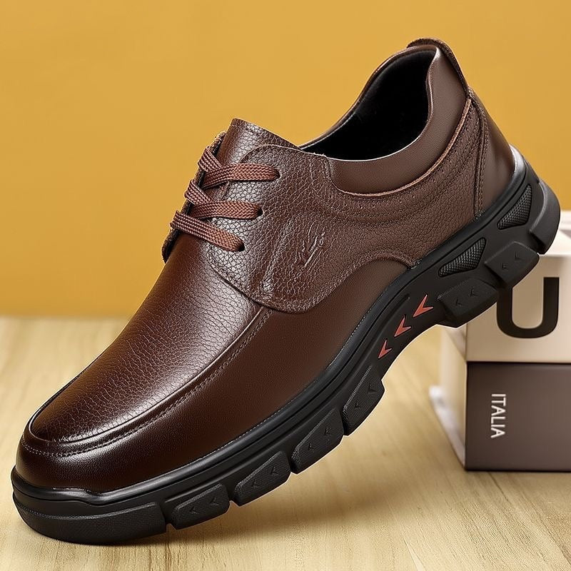 Damen modische Schnürschuhe aus hochwertigem Leder R&B