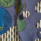 Damen Blazer im einzigartigen afrikanischen Muster mit modernem Schnitt