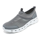 Damen Atmungsaktive Freizeitschuhe mit elastischem Slip-On Design