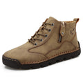 Herren robuste Wanderstiefel mit seitlichem Reißverschluss R&B