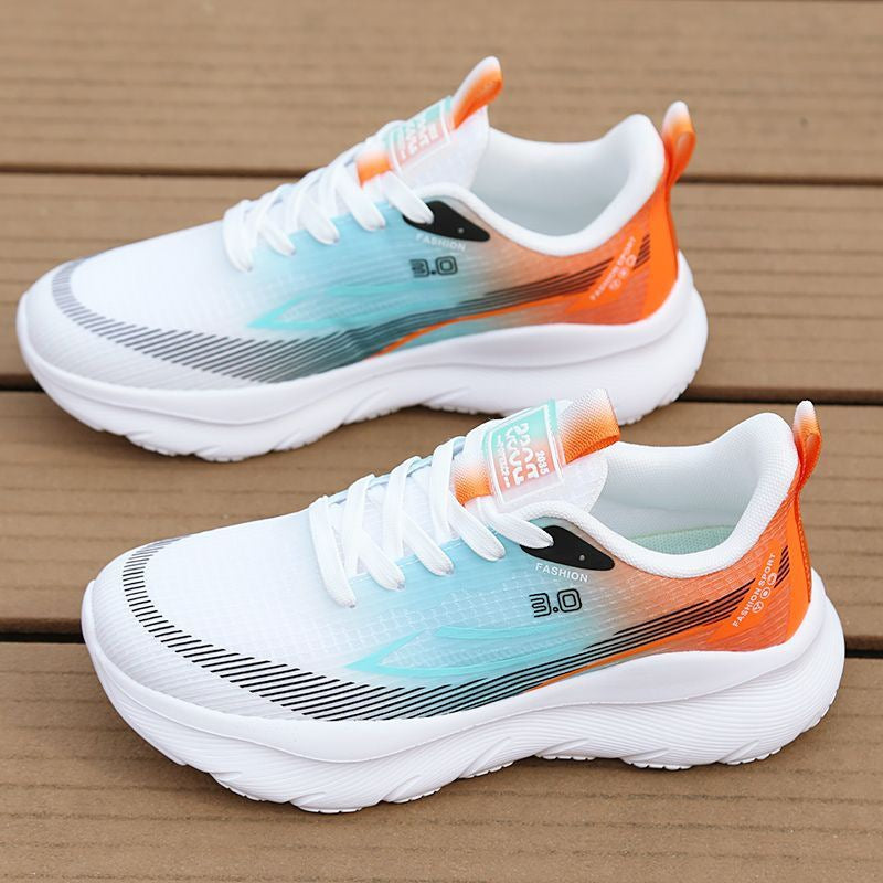 Damen Leichte und atmungsaktive Freizeitsneaker mit dämpfender Sohle