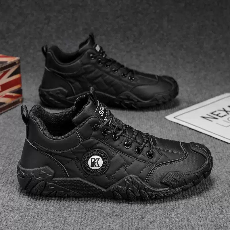 Damen Sportliche High-Top Sneaker mit rutschfester Profilsohle R&B