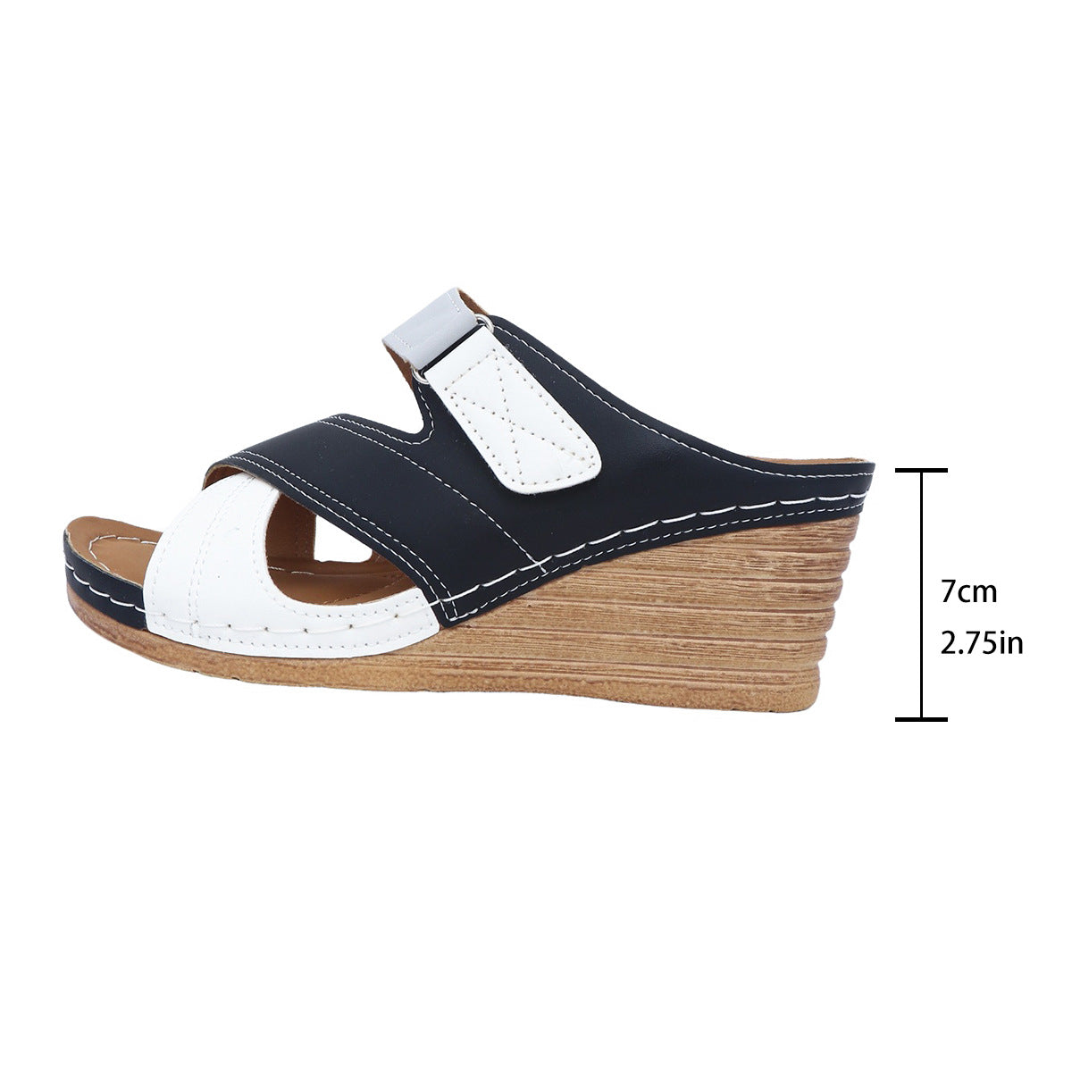 Damen bequeme Wedge Sandalen R&B