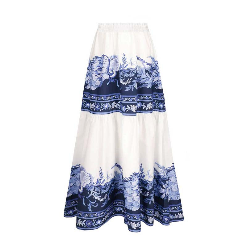 Damen Einteiler Badeanzug mit floralem Design und V-Ausschnitt R&B