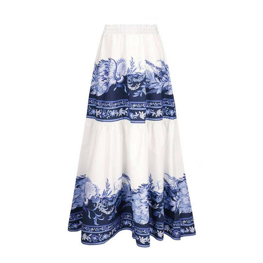 Damen Einteiler Badeanzug mit floralem Design und V-Ausschnitt R&B