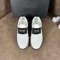 Damen High-Performance Slip-On Sneakers mit atmungsaktiver Oberflächenstruktur R&B