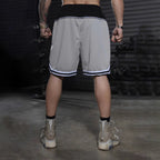 Herren Sportliche Badeshorts mit verstellbarem Tunnelzug und atmungsaktivem Gewe