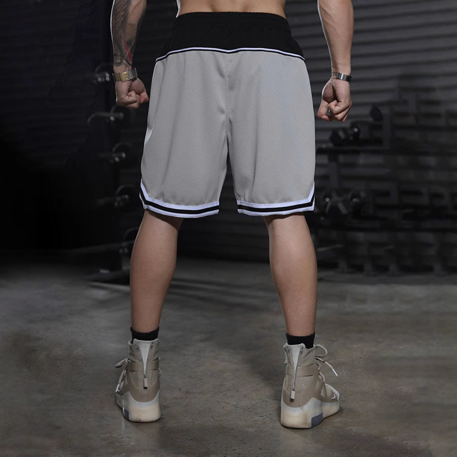 Herren Sportliche Badeshorts mit verstellbarem Tunnelzug und atmungsaktivem Gewe