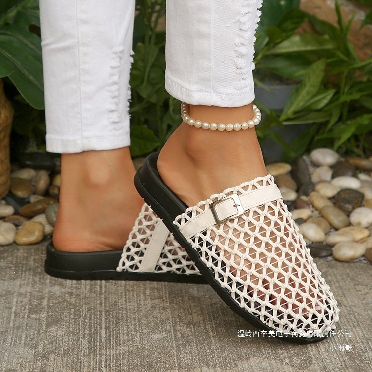 Damen Komfortable und luftige Slipper R&B