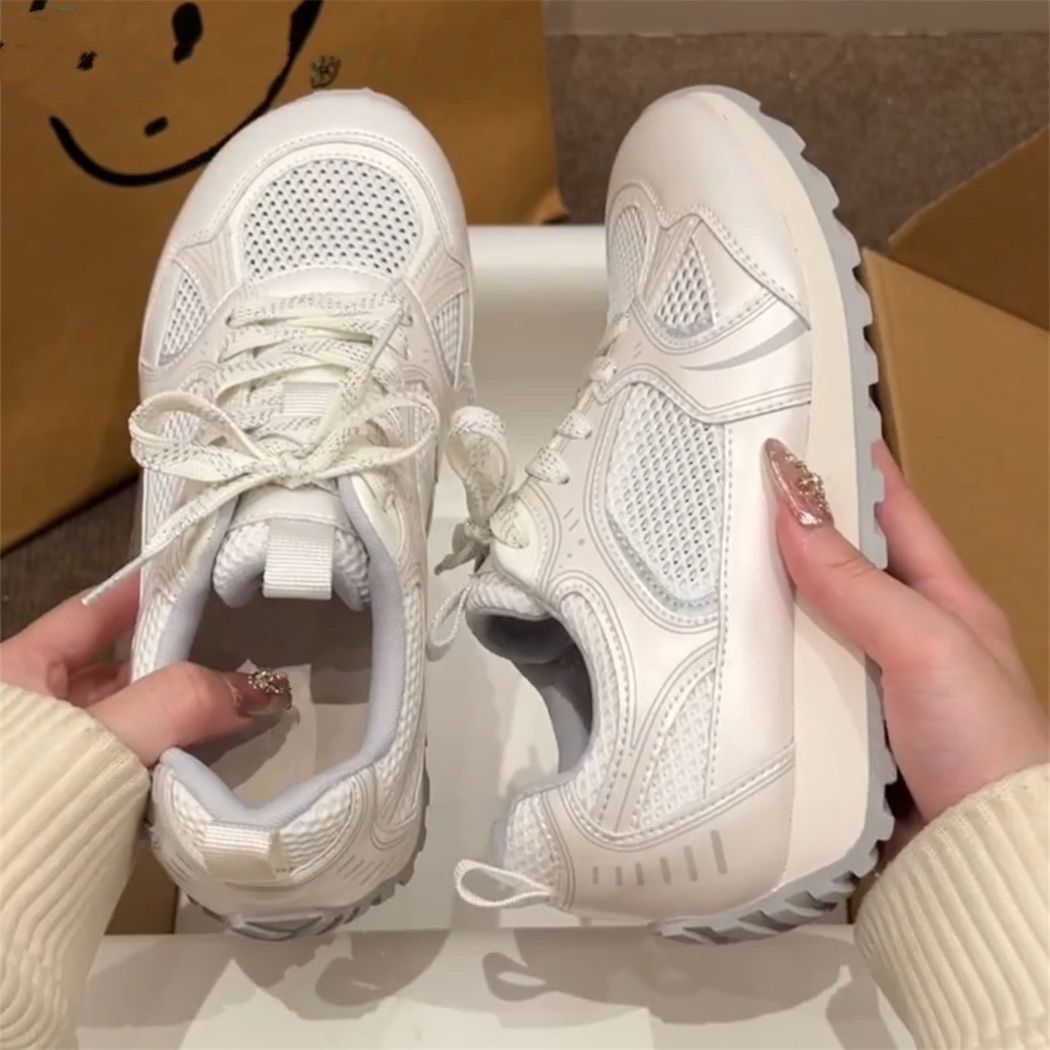 Damen Atmungsaktive Freizeitsneakers mit rutschfester Sohle und elegantem Design R&B