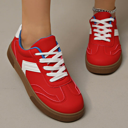 Damen Bequeme Freizeitsneaker mit trendigem Obermaterial R&B