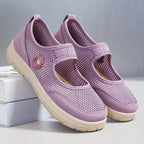 Damen Bequeme und luftige Freizeitschuhe mit verstellbarem Riemen R&B