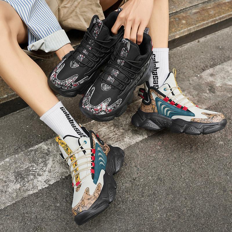 Damen Sportliche High-Top Sneaker mit innovativer Dämpfungstechnologie und atmungsaktivem Design R&B