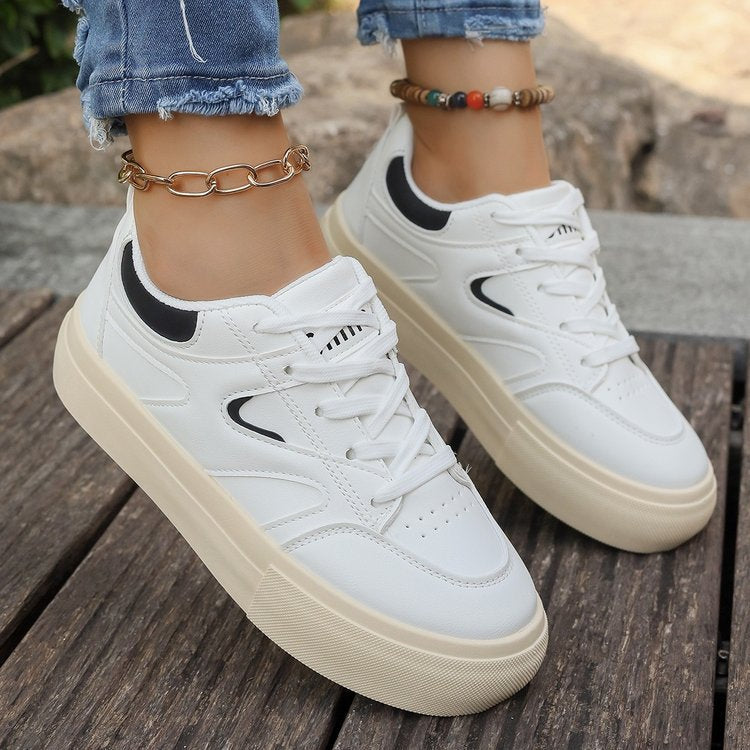 Damen Sneaker mit komfortablem Plateau und modischem Design R&B