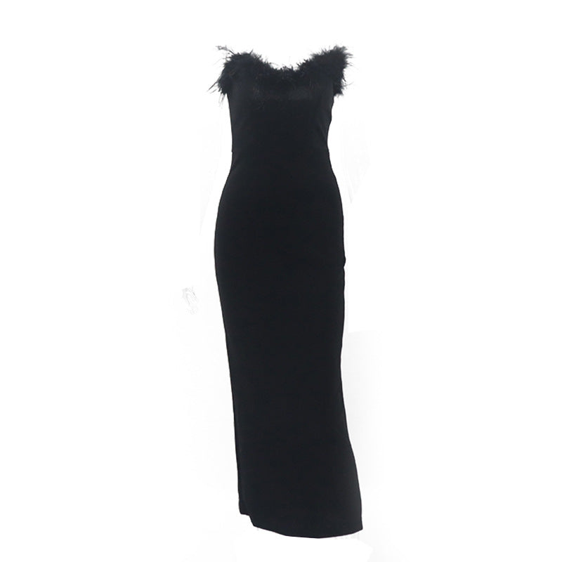 Damen Hochwertiges Sommerkleid mit feinem Spitzenbesatz R&B
