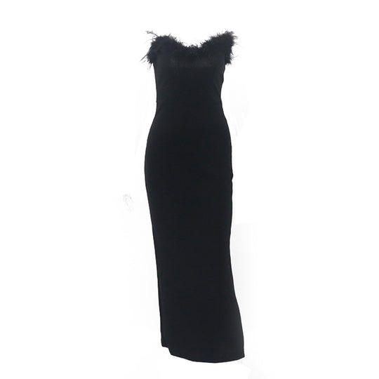 Damen Hochwertiges Sommerkleid mit feinem Spitzenbesatz R&B