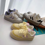 Damen Elegante Sneakers mit modischem Plateau und innovativem Schnürsystem