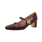 Damen elegante und bequeme Pumps mit verstellbarem Rahmen