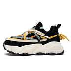 Damen Sportliche Chunky Sneakers mit innovativer Schnürtechnologie