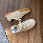 Damen Sportliche Sneaker mit einzigartiger Schnürung