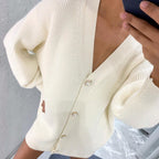 Damen gemütlicher Oversize-Kardie R&B