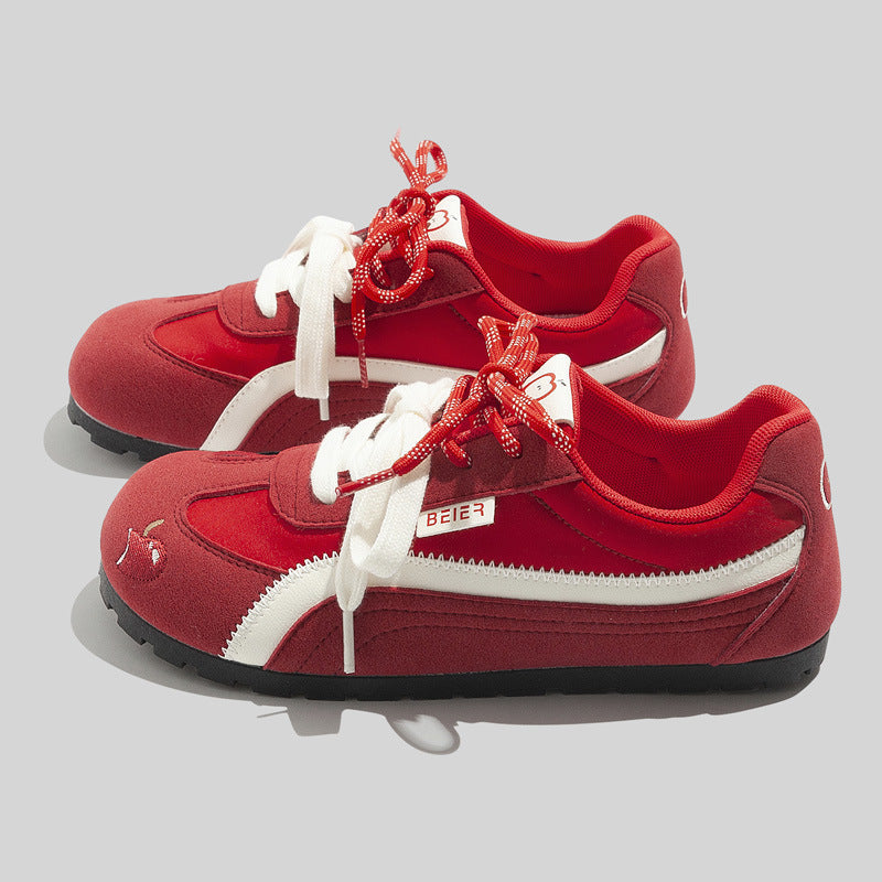 Damen Freizeitschuhe mit rutschfester Sohle und atmungsaktiver Textiloberfläche