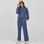 Damen entspannten Komfort Sweatset R&B