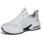 Damen Komfortable Sneakers mit atmungsaktivem Obermaterial und dämpfender Sohle