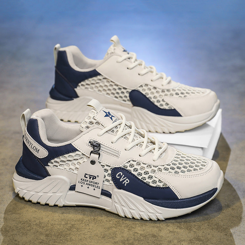 Damen Atmungsaktive Sneakers mit verstärktem Fersen- und Dämpfungssystem R&B