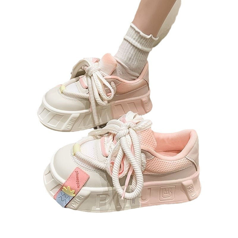 Damen Sportliche Sneakers mit verspieltem Design und atemberaubender Sohle