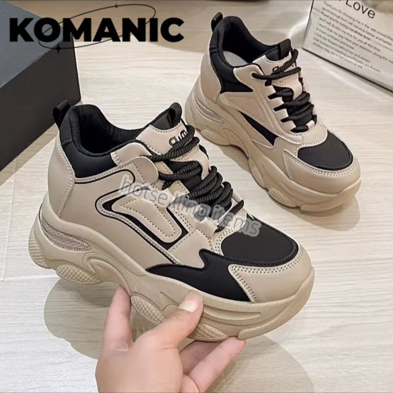 Damen Sportliche Chunky Sneakers mit gepolsterter Sohle und modischem Design