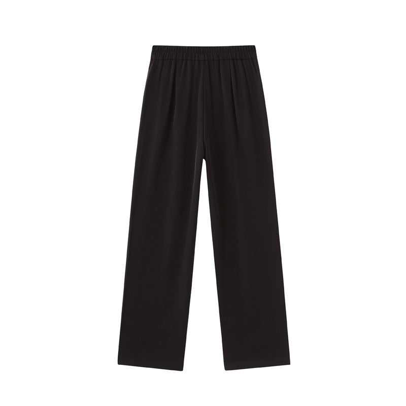 Damen Weit geschnittene Palazzo-Hose mit seitlichen Schlitzdetails R&B