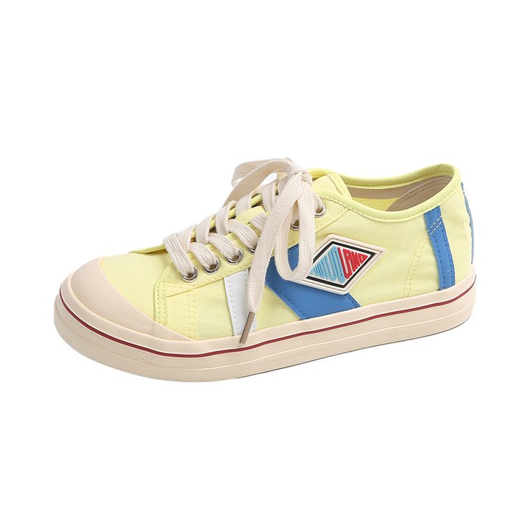 Damen Sportliche Sneaker mit Kontrastnähten und hochwertigem Material R&B