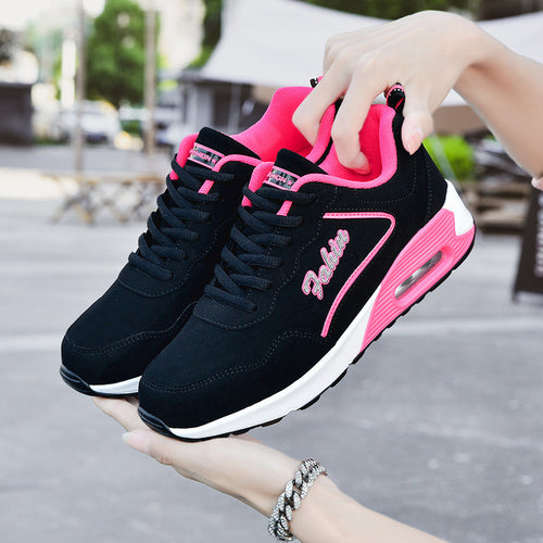 Damen Sportliche Sneakers mit atmungsaktiver Mesh-Oberfläche und dämpfendem Fußbett R&B