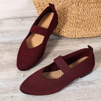 Damen Komfortable Ballerinas mit schickem Gummiband R&B