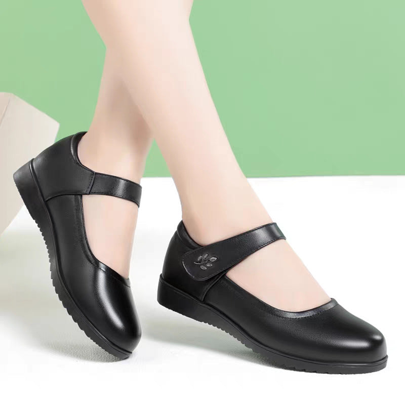 Damen Mary Jane Schuhe mit verstellbarem Riemen und flexiblem Fußbett R&B